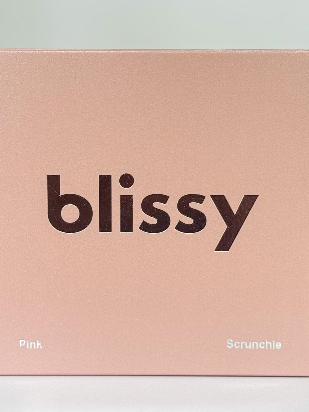 Blissy 100% Mulberry Silk Oversized Scrunchie Pink NIB